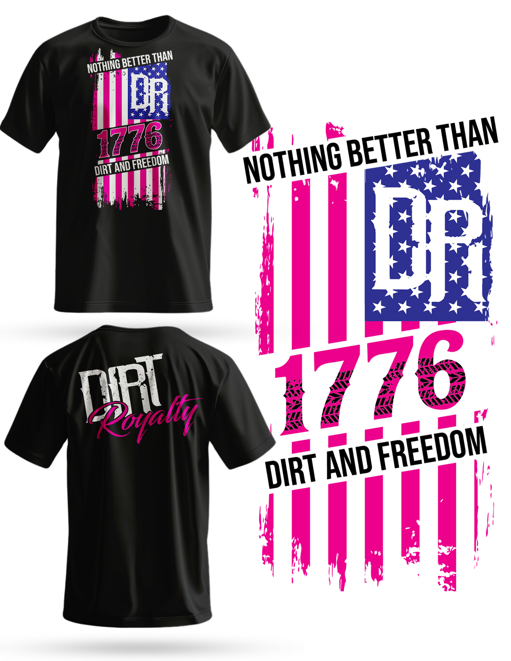 1776 Dirt & Freedom | Women's Offroad Tee