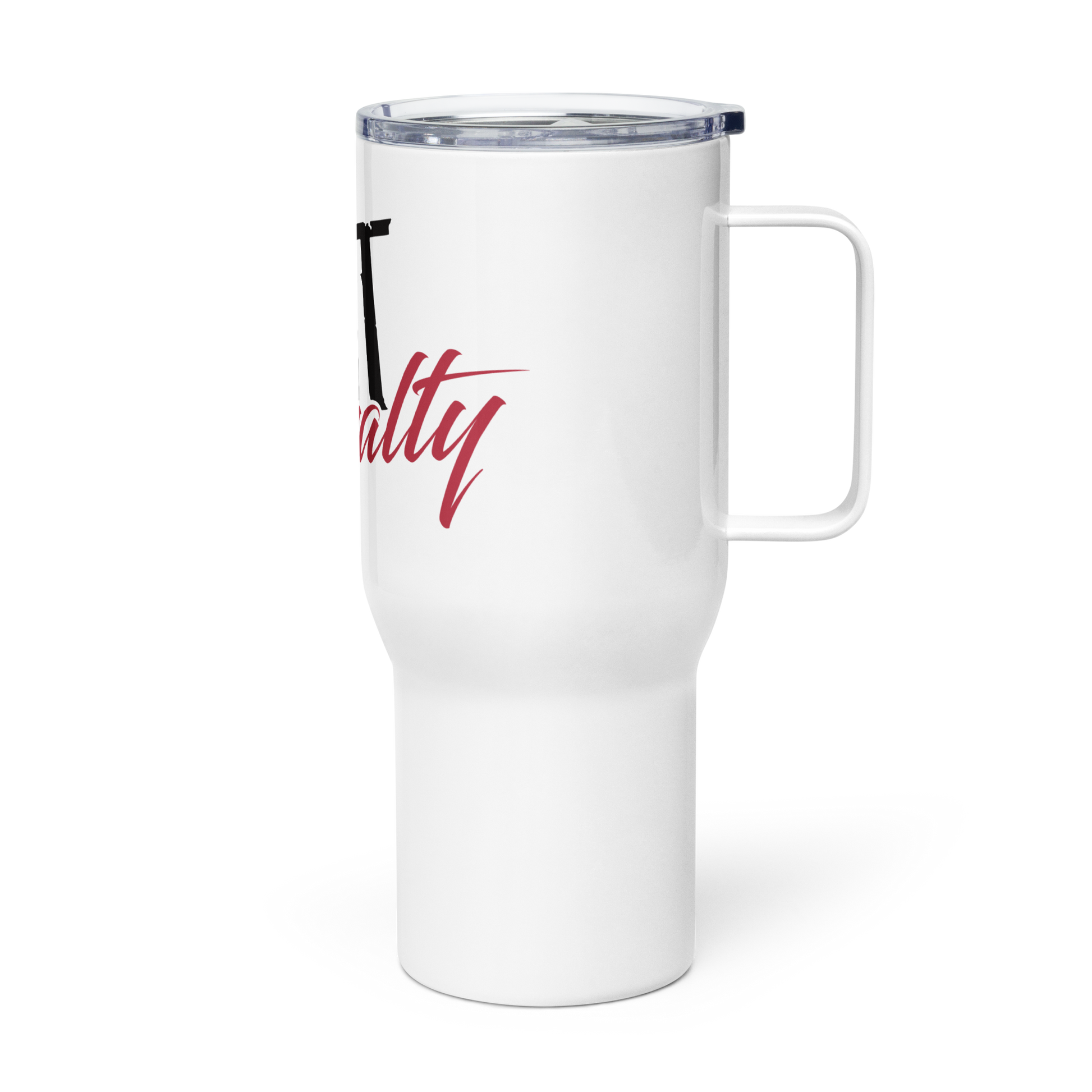 Dirt Royalty Signature Logo Travel Mug