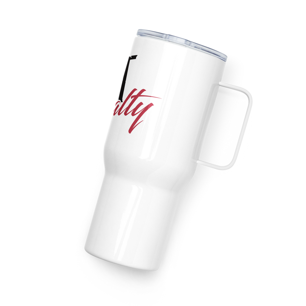 Dirt Royalty Signature Logo Travel Mug