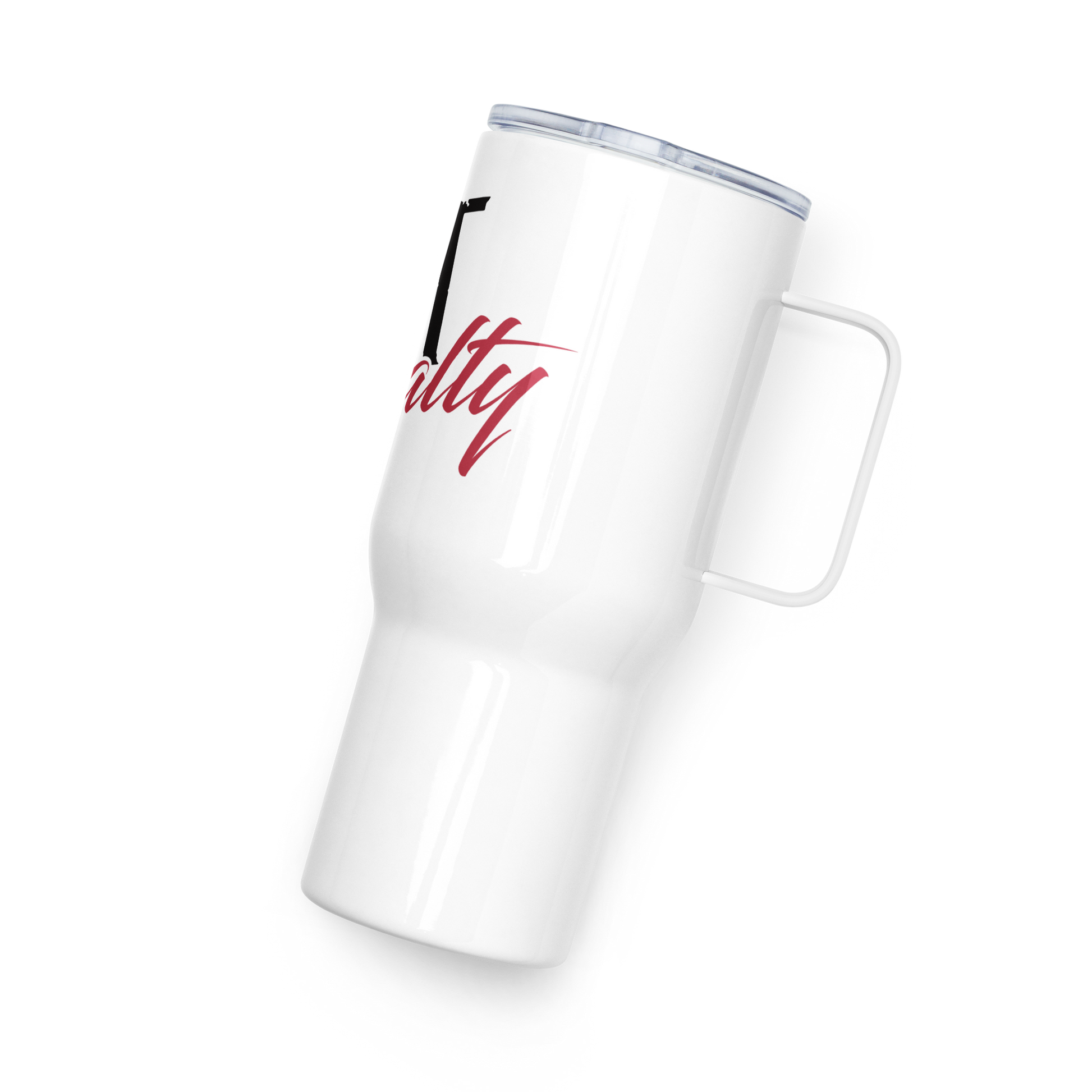 Dirt Royalty Signature Logo Travel Mug