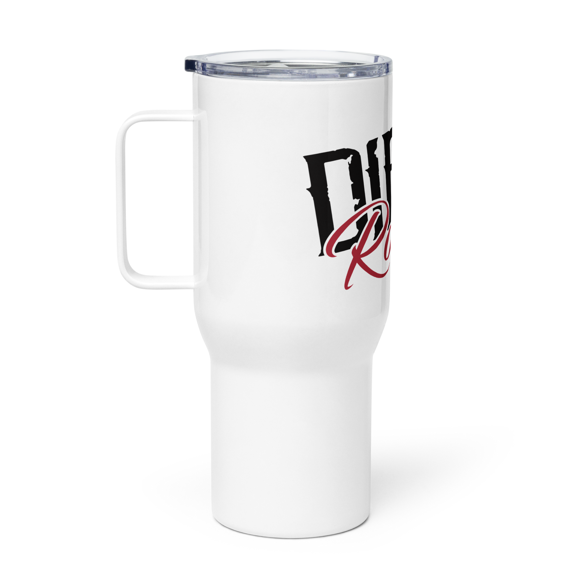 Dirt Royalty Signature Logo Travel Mug