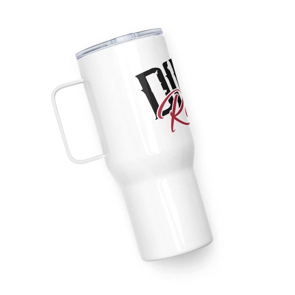 Dirt Royalty Signature Logo Travel Mug